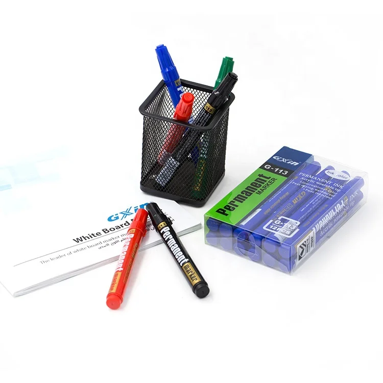 GXIN, конкурентоспособная цена, долговечная Водонепроницаемая Перманентная маркерная ручка на масляной основе