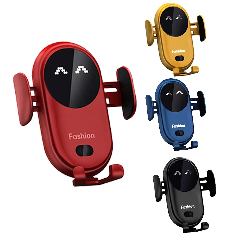 Car Wireless Charger Car Phone Holder for iPhone15 14 13 Pro/Pro Max X XR XSMAX 8 7 Plus Intelligent Infrared Phone Holder
