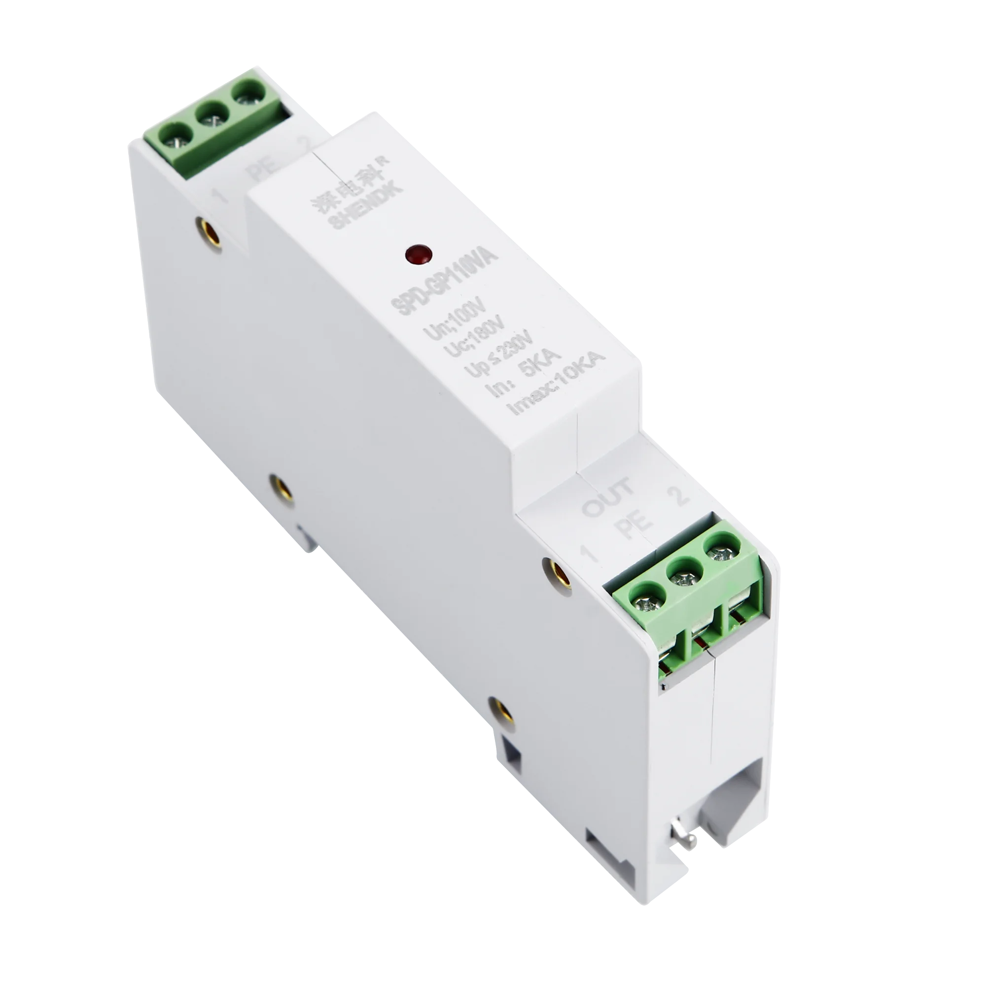 RJ45 Ethernet Network Protector Outdoor Arrester Protection Device for Network and Phone Lines,POE Switch Camera SPD Protection