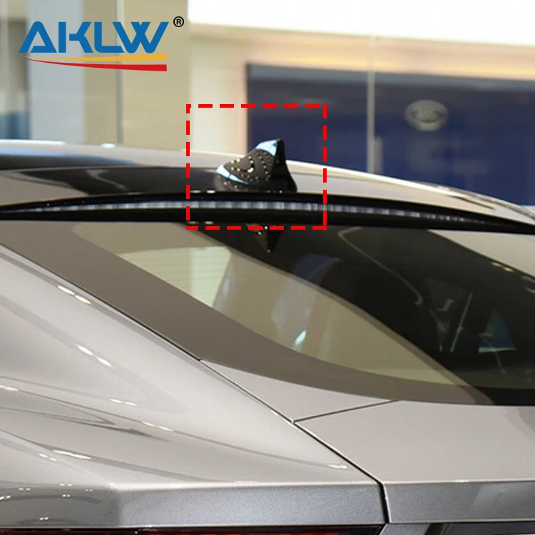 For Jaguar F-TYPE 2013-2024 Real Carbon Fibre Exterior Accessories Roof Shark Fin Antenna Decoration Panel Cover