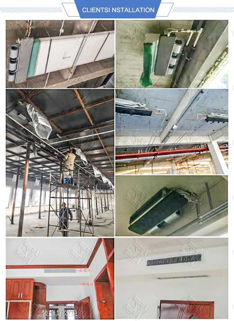 Carrier Wall Mounted Air Conditioner Fancoil Fan Coil Unit Slim Slim Fan Coil Unit