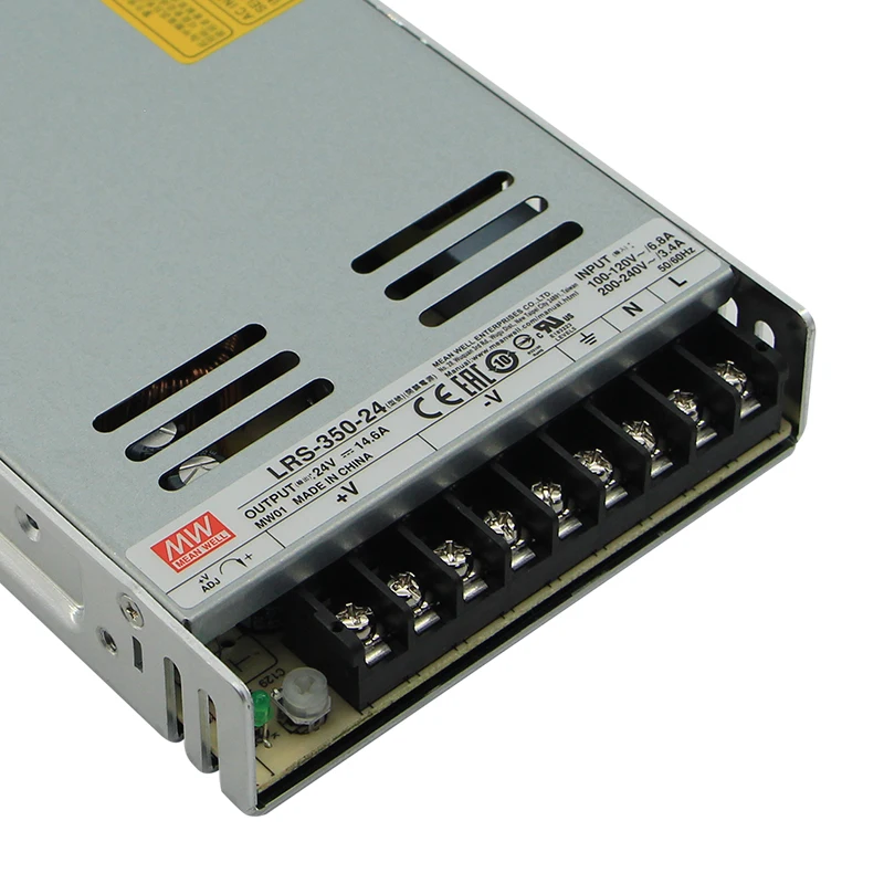 Питание Meanwell LRS-350-24 AC DC 350W 14.6A 24V SMPS для светодиодных
