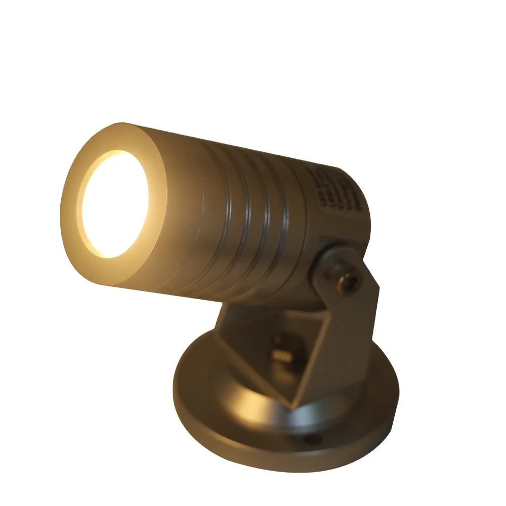 IP67 белый цвет 3 Вт 12 в 24 в уличные Ландшафтные огни газон Точечный светильник светодиодный садовый фонарь с шипами