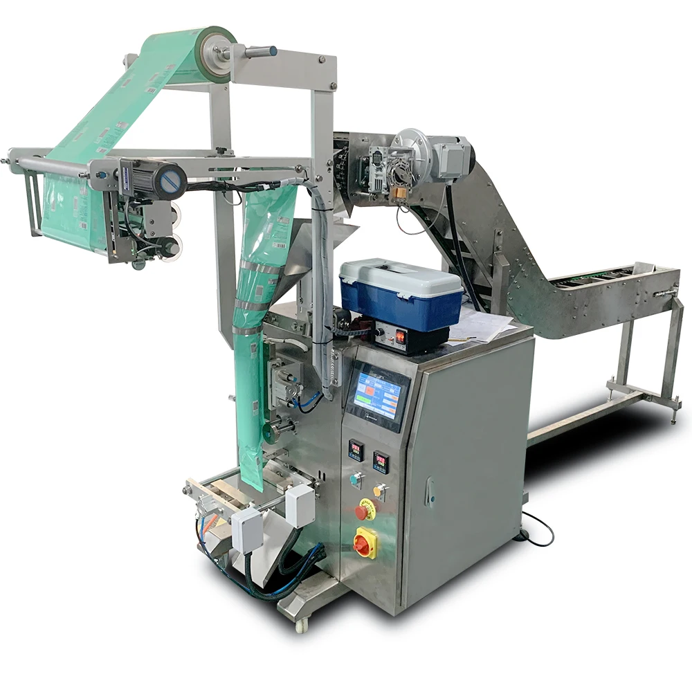 semi-automatic granule packaging machine Chips Puffed snack packing machine