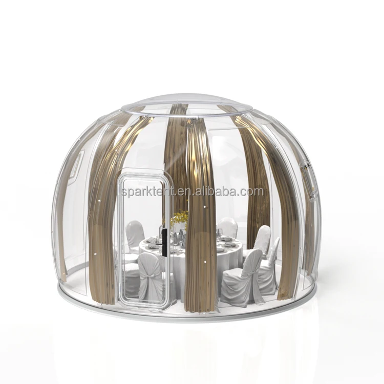 Wholesale Price New Design Dome House Prefab PC Dome House for Resorts