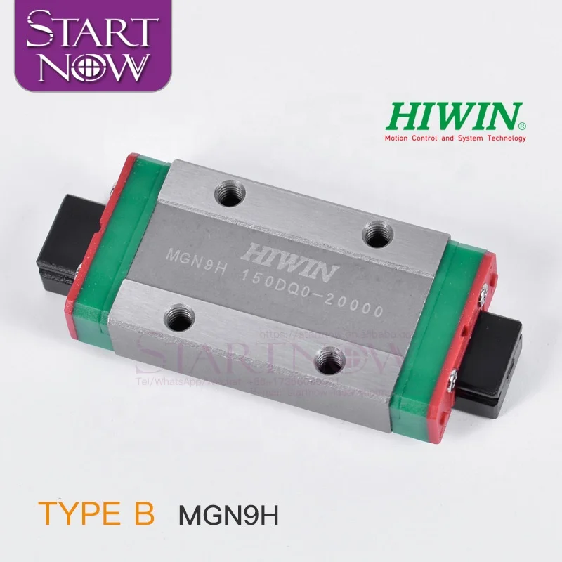  Оригинальный линейный направляющий слайдер Taiwan HIWIN EGH15CA HGH20CA QEH20CA для линейной направляющей системы движения
