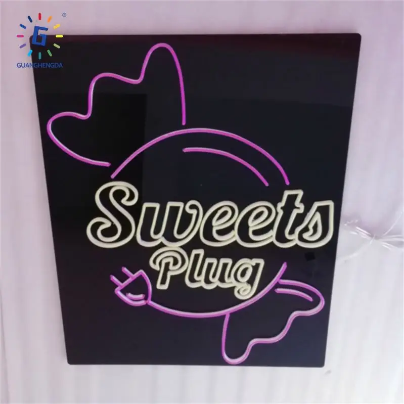 Professional Mustang Pow Neon Ford Sign