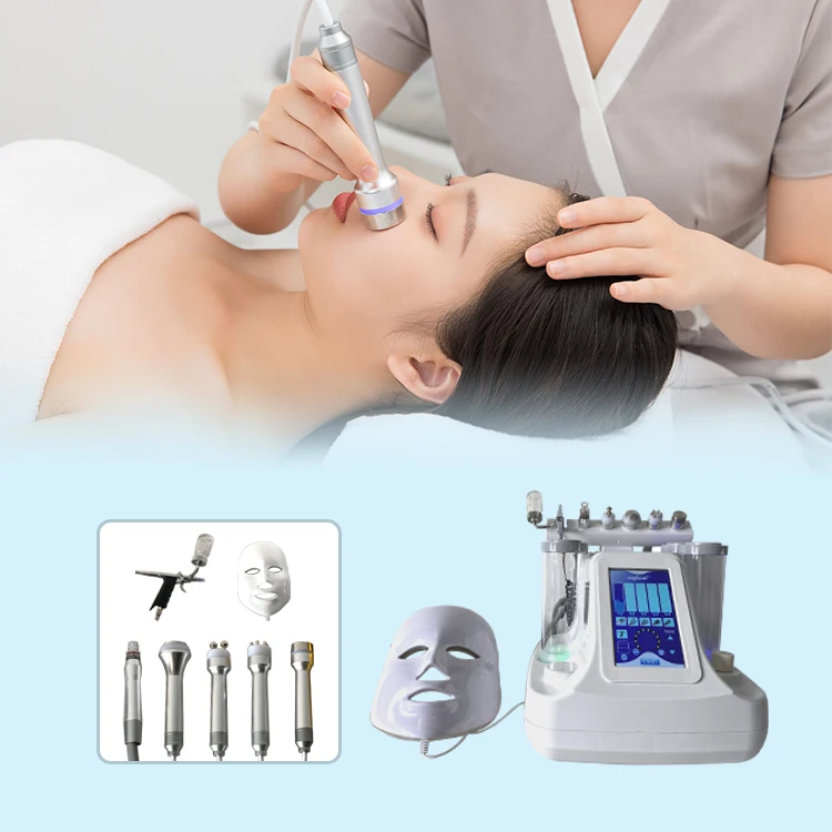 Beauty Equipment Korea Rf Portable Face Lift Skin Tightening Wrinkles Hydrodermabrasion Machine