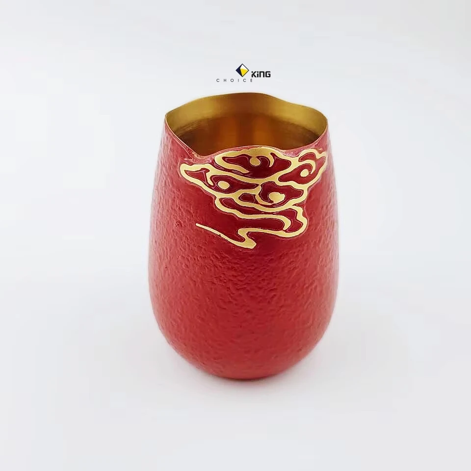 Home Decoration Copper Pen Holder Copper Craft Copper Metal Ornaments