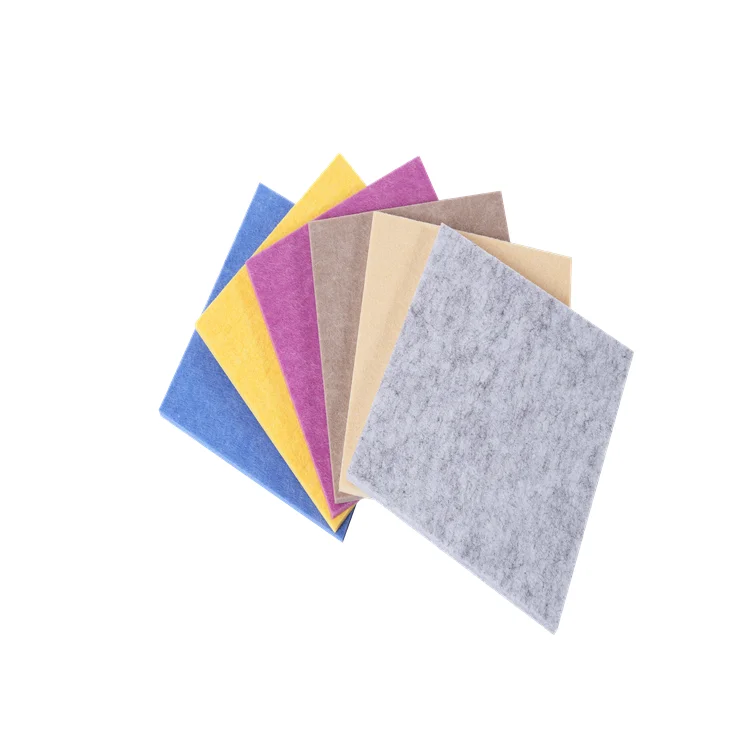New Product Top Grade Polyester Fiber Panel Sound Proof Felt Soundproof Wall Panels