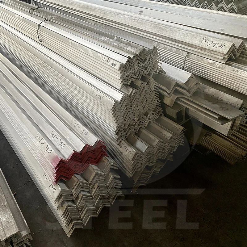 Hot Rolled 201 304 316l 430 Stainless Steel Unequal Equal Angle Steel Bar
