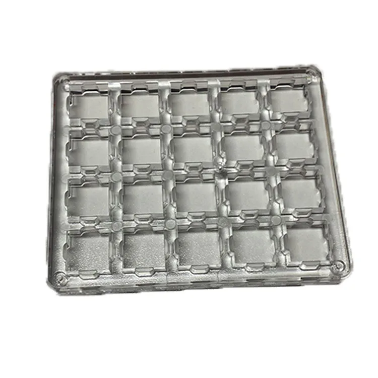 Premiunm acrylic serving tray fit 20pcs customized transparent GATERON keyboard switch tester