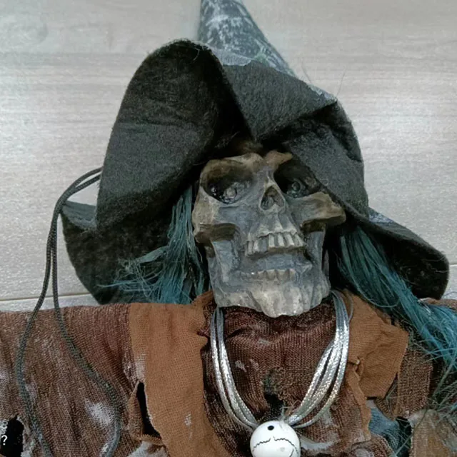 New Halloween horror props decoration props hanging skeleton ghost toys