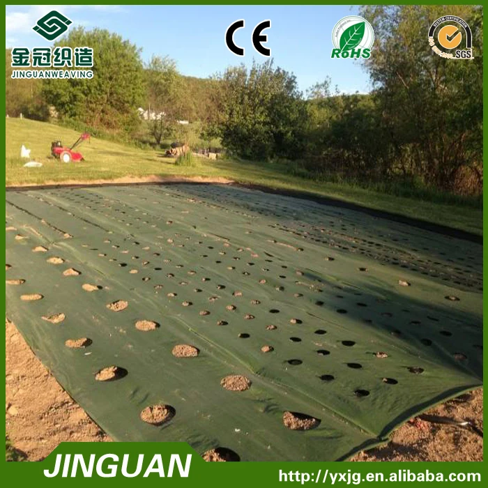 100g agricultural ground cover with hole