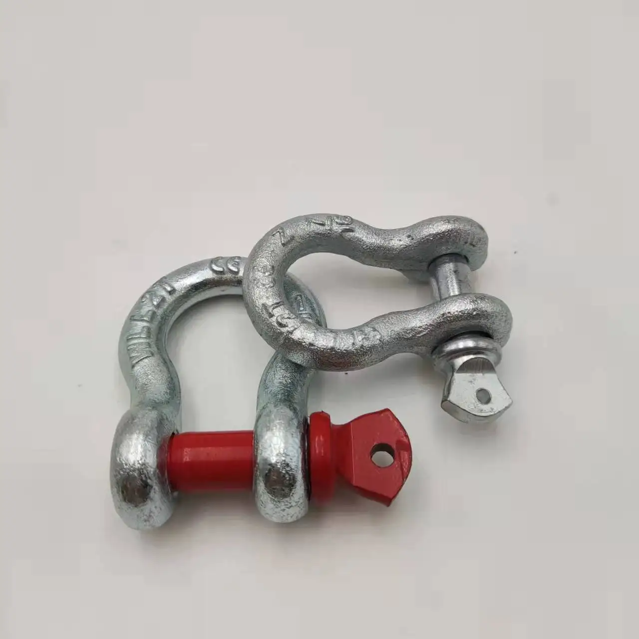 Hot Dip Galvanized Drop Forged Steel Screw Pin Shackle for sale