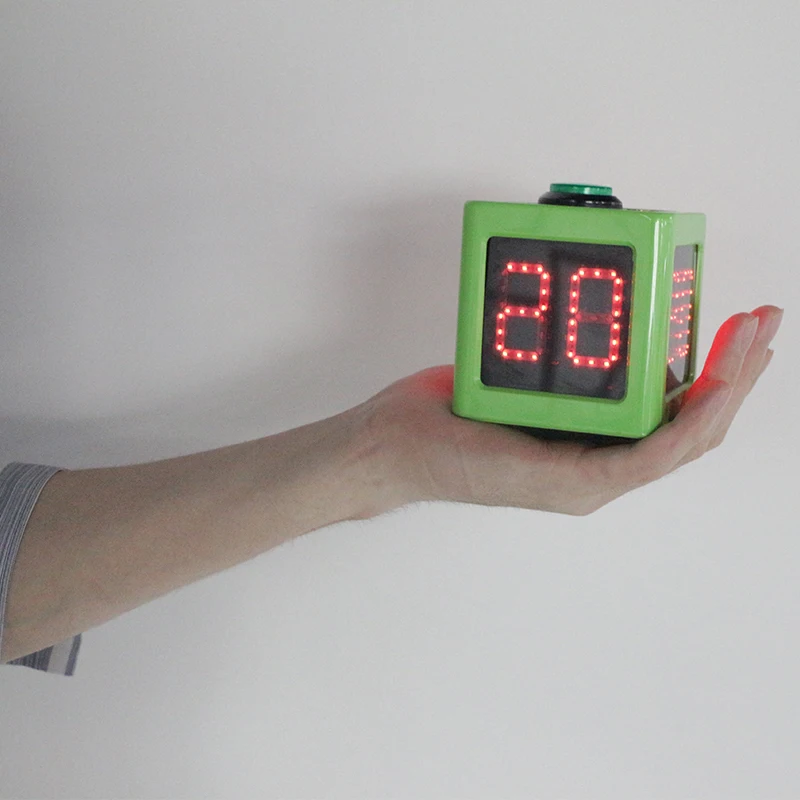 New arrival 4 Faces Wireless Chess Clock Poker Clock Battery Powered  Poker Tournament Timer Poker Timer Chess