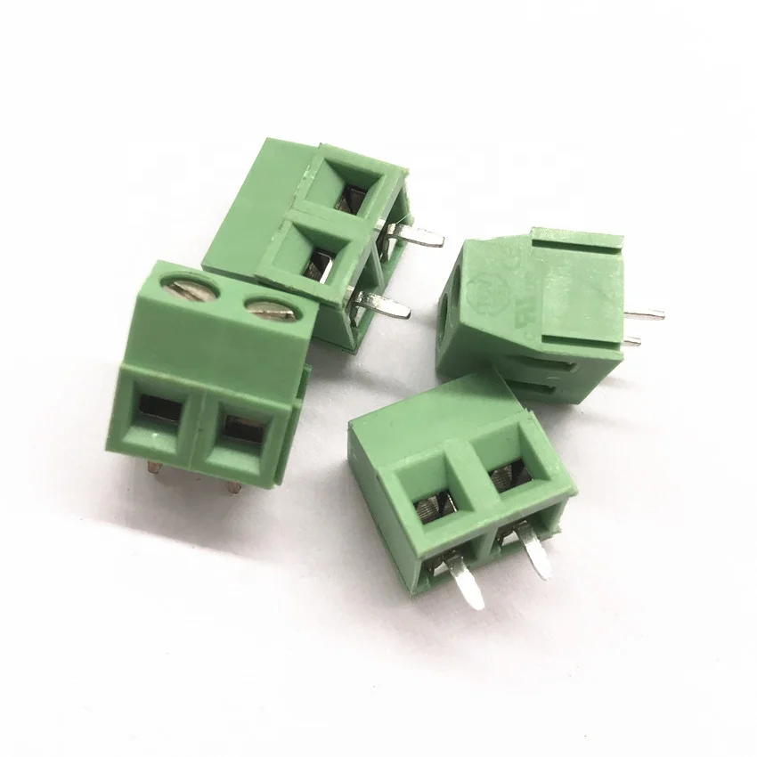 screw terminal block 127  5.0mm pitch height 10.0mm brass KF127 PCB CONNECTOR TERMINAL BLOCK