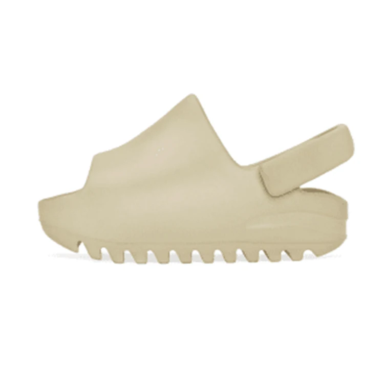 Оригинальные детские оранжевые yeezy сандалии eva slide для