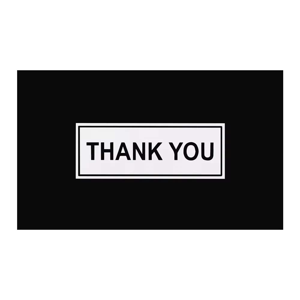 Custom Eco friendly Seed Birthday Thank you card flower recyclable white paper gift greeting thank you cards