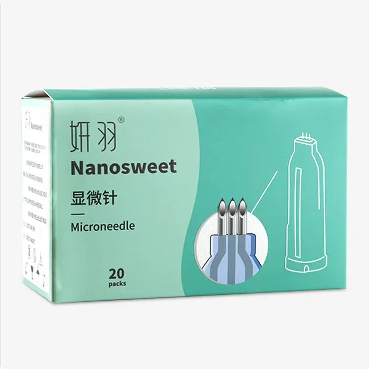 Hot Sale 34G 3Pin Nano Soft Micro Needle Intradermal Injection Nanosoft Tinysoft Microneedles Nanosoft Needles