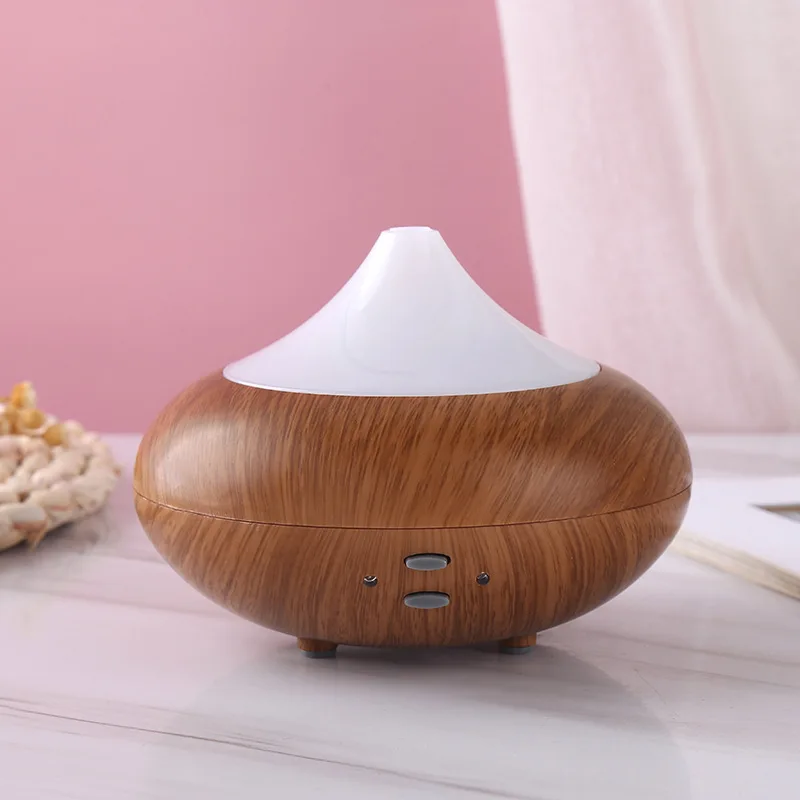 Onion Design Essential Oil Diffuser Aromatherapy Humidifier, 125ML Cool Air Mist Iceberg 7 Colors Light