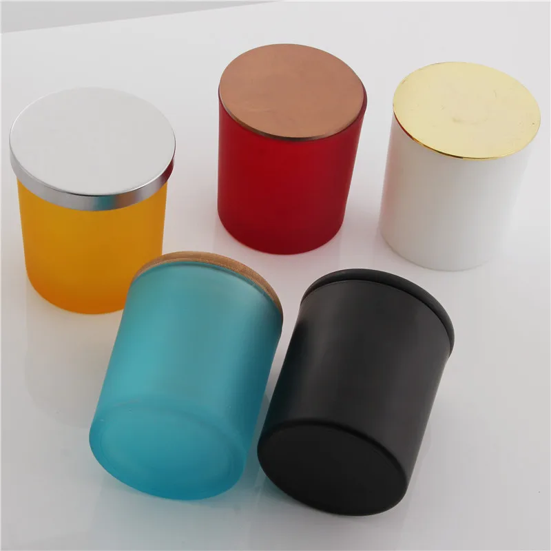 Manufacturers spot pot lid candle pot aromatherapy romantic glass candlestick