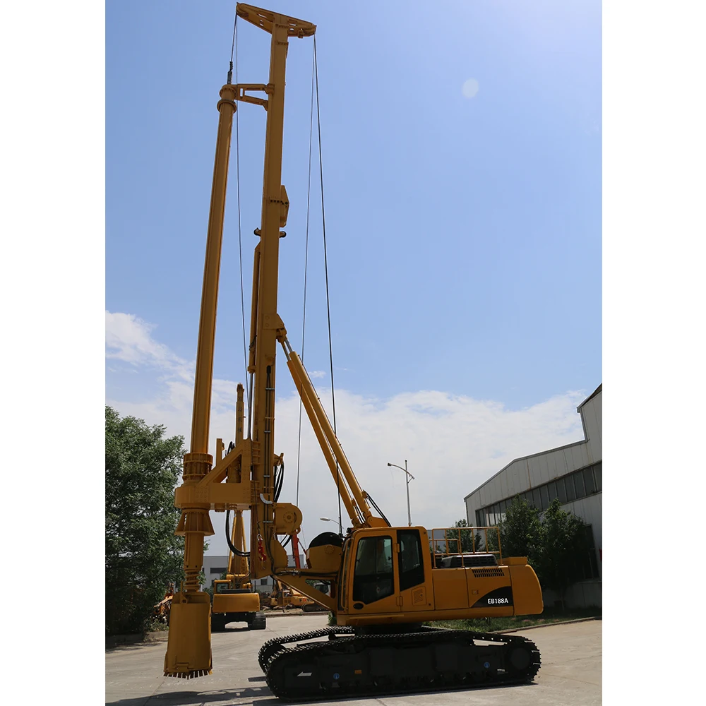 High position-oriented structure hydraulic rotary drilling rig bore pile machine rotary drilling rig machine