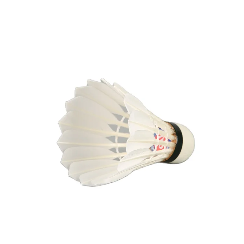 Professional BWF Approved Durable Straight Long Goose Feather Badminton Shuttlecock