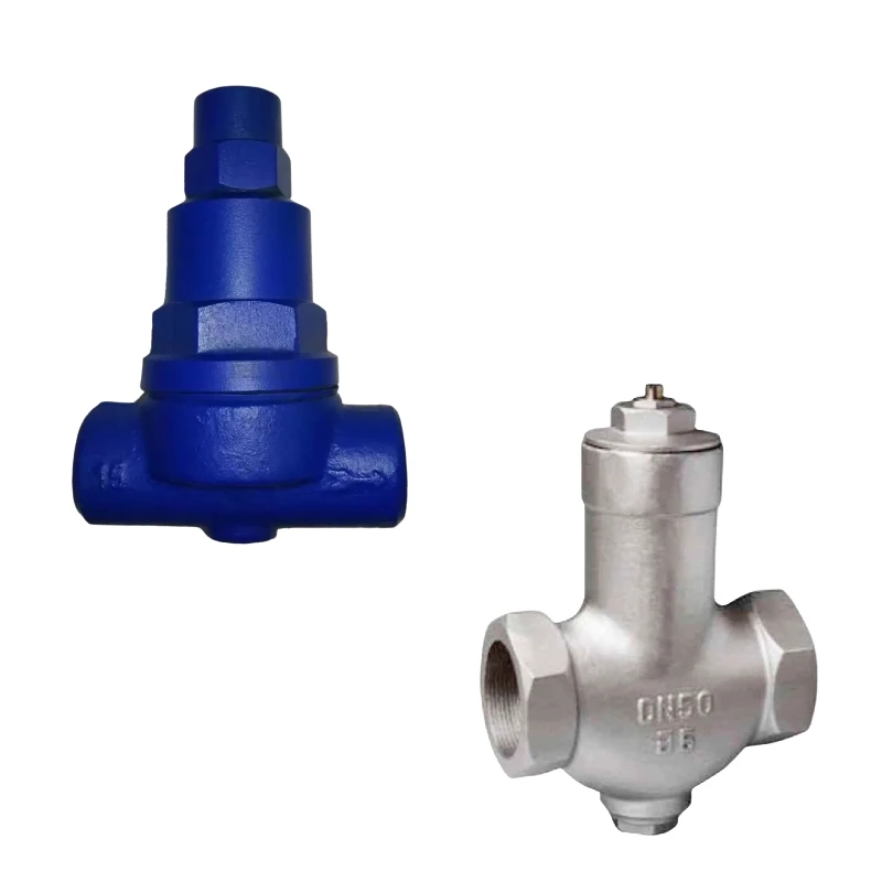 ANSI JIS DN100 Energy efficient cast steel Stainless Steel internal thread thermostatic adjustable TB striped bimetal steam trap