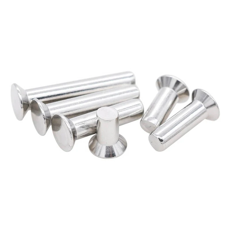 Factory Price Rivets Aluminium Stainless Steel Semi Tubular Rivets  Solid  Handle Knock Rivet