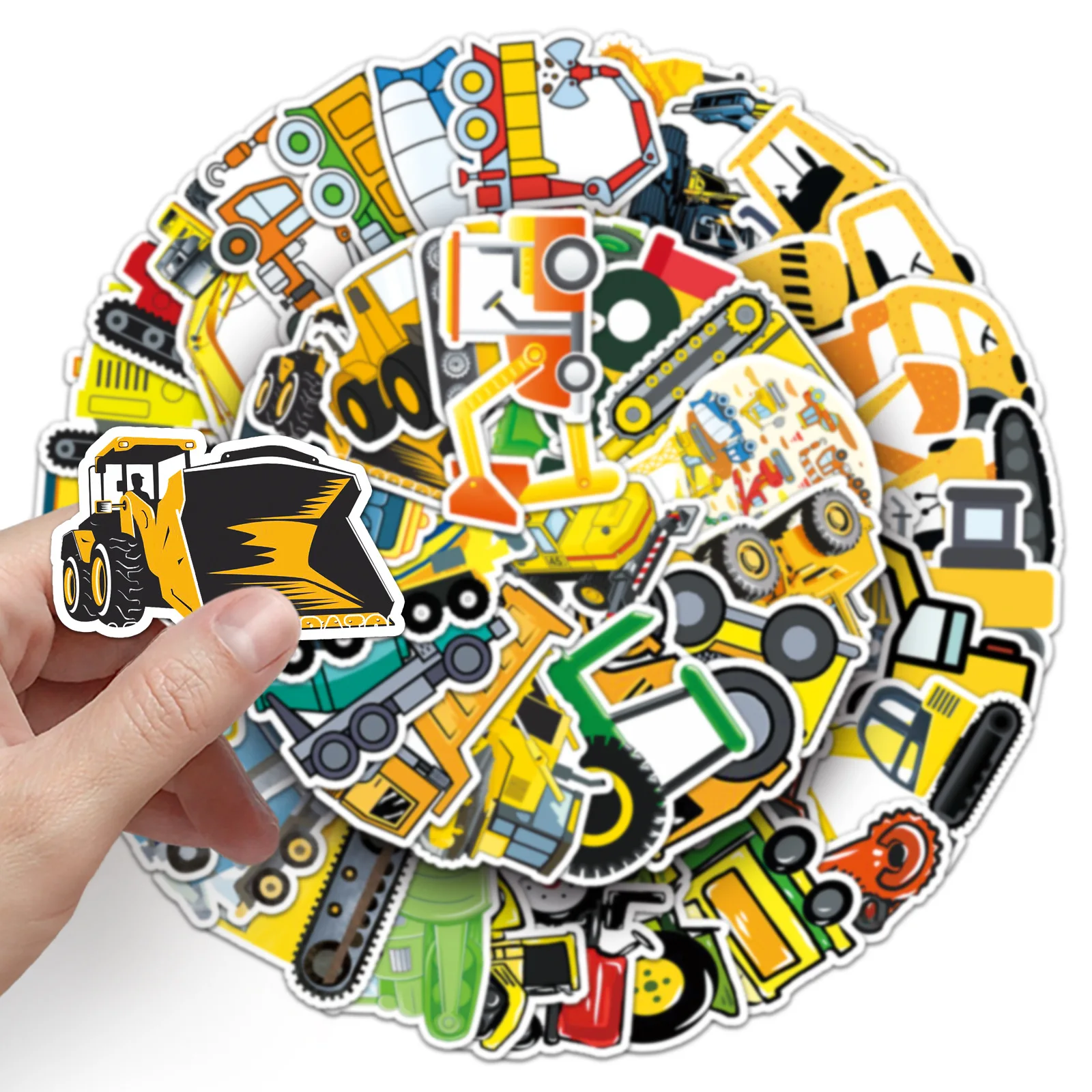 Children cartoon project car sticker wholesale high quality waterproof safety decorative sticker