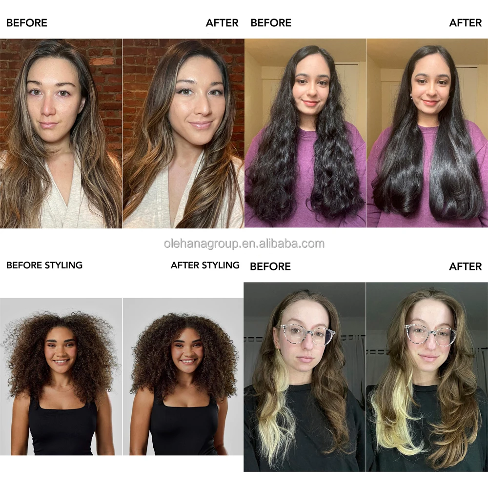 Custom Logo Organics Natural Moisturizer Curl Primer Detangling Prevent Frizz Silky Keratin Hair Leave In Conditioner Spray