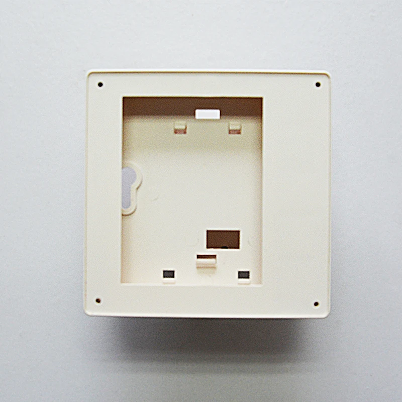 Touch Screen Display Smart Thermostat Housing ABS case Plastic Enclosure for with European Power