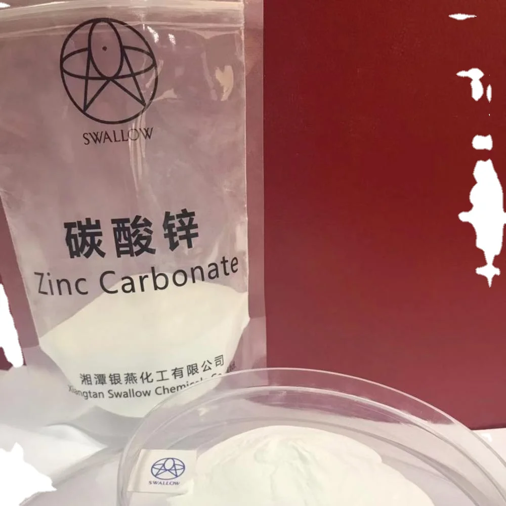 zinc carbonate  rubber / textiles  /tire / feed/oil China suppliers