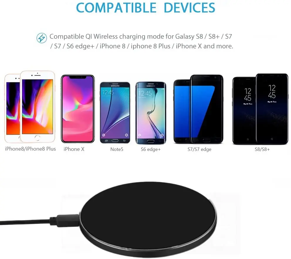 Mini Power Bank Magnetic Wireless Car Desktop Charging Smart Battery Charger