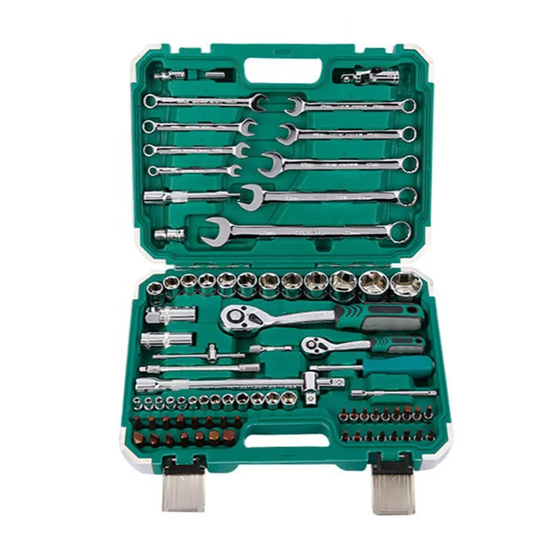 Wholesale Auto Repair Tool Professional 82 Pcs Household Socket Spanner Wrench Set Car Repair Tools