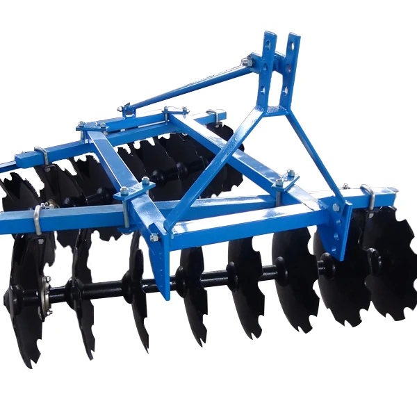 Farm machinery agriculture hydraulic disc harrow 24 blades mini offset heavy duty disk rotary tractor power harrow for sale