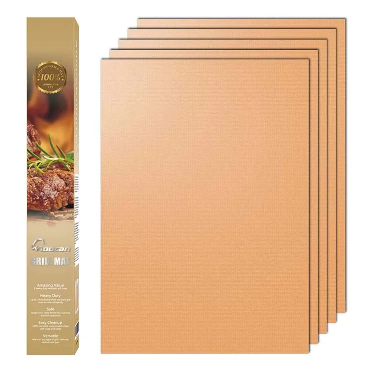 Bpa And PFOA Free Heavy Duty Reusable Microwave Non Stick Copper Over Liner