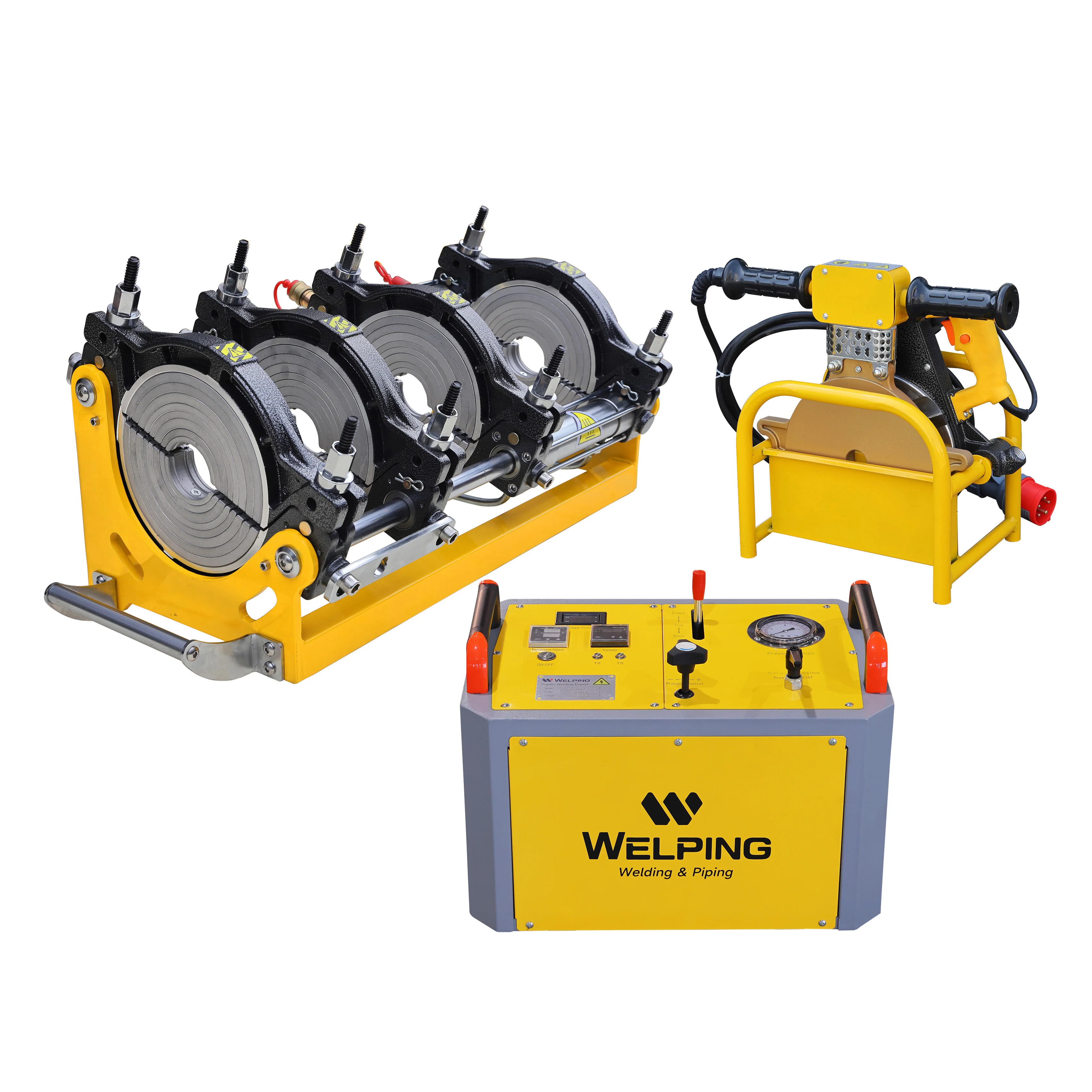 WELPING 200mm Hot Melt Weld Machine for PE PPR Pipes