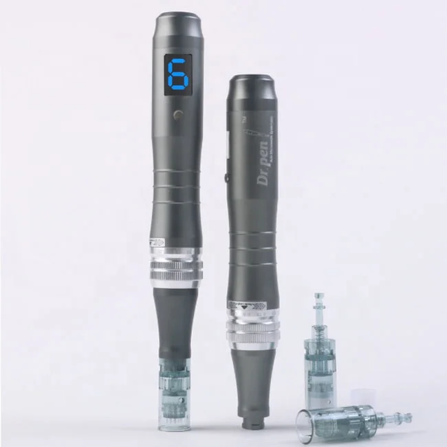 Цифровой дисплей Dr pen M8 6 скоростей с эксклюзивными игольчатыми картриджами для