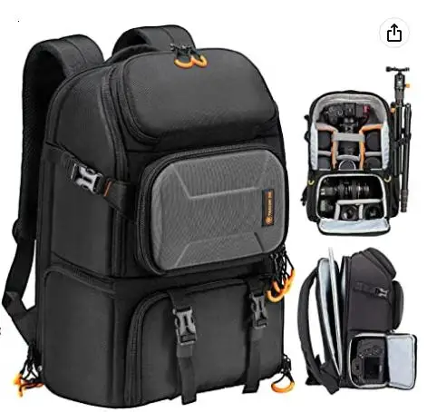 OEM ODM рюкзак для камеры с отделением для штатива водонепроницаемый рюкзак для профессиональной камеры для походов и путешествий