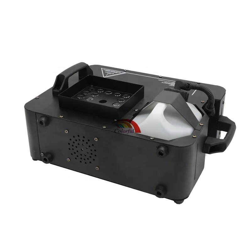 Colorful Wholesale Smoke Machine 1500W DMX 24x3W LED Fog Machine RGB 3-in-1