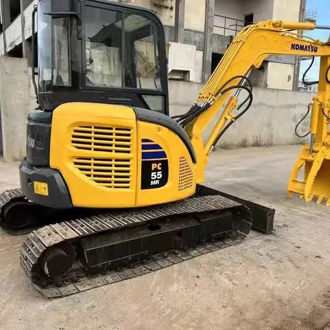 Японский оригинальный использованный мини Komatsu PC 50 55 MR экскаватор низкая цена для продажи