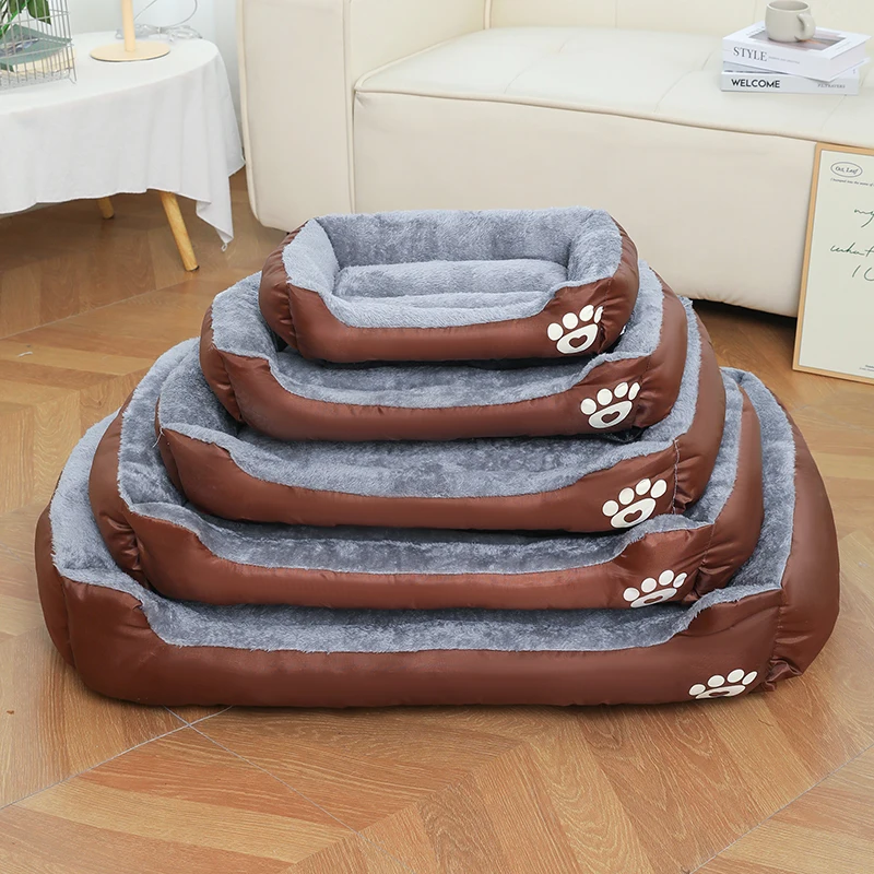 Four Seasons General Pet House Candy Color Dog Bed Teddy Dog Mat Pet Nest Manufacturers Direct Wholesale Pet Mats Pads