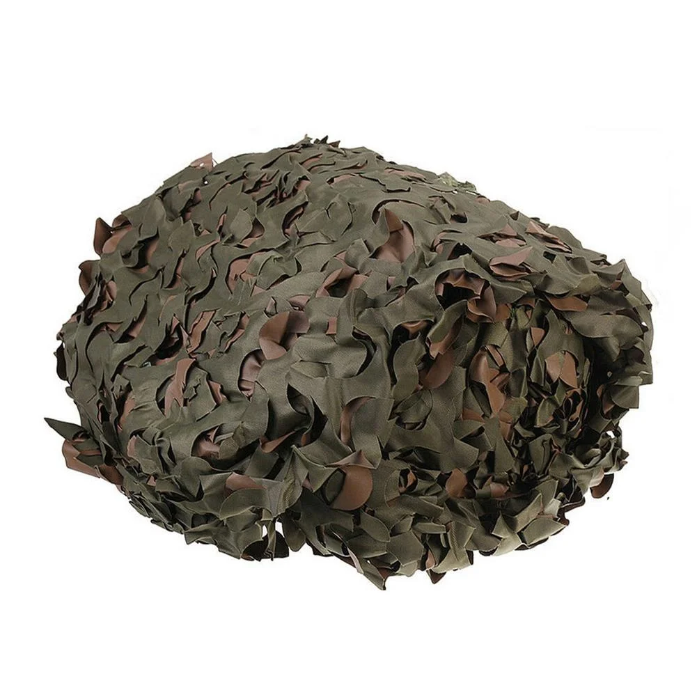 Camouflage Net 4X2.5/5X2.5/10X1.5M Wide Camouflage Camo Netting Bulk Roll Decoration Sun Shade Net