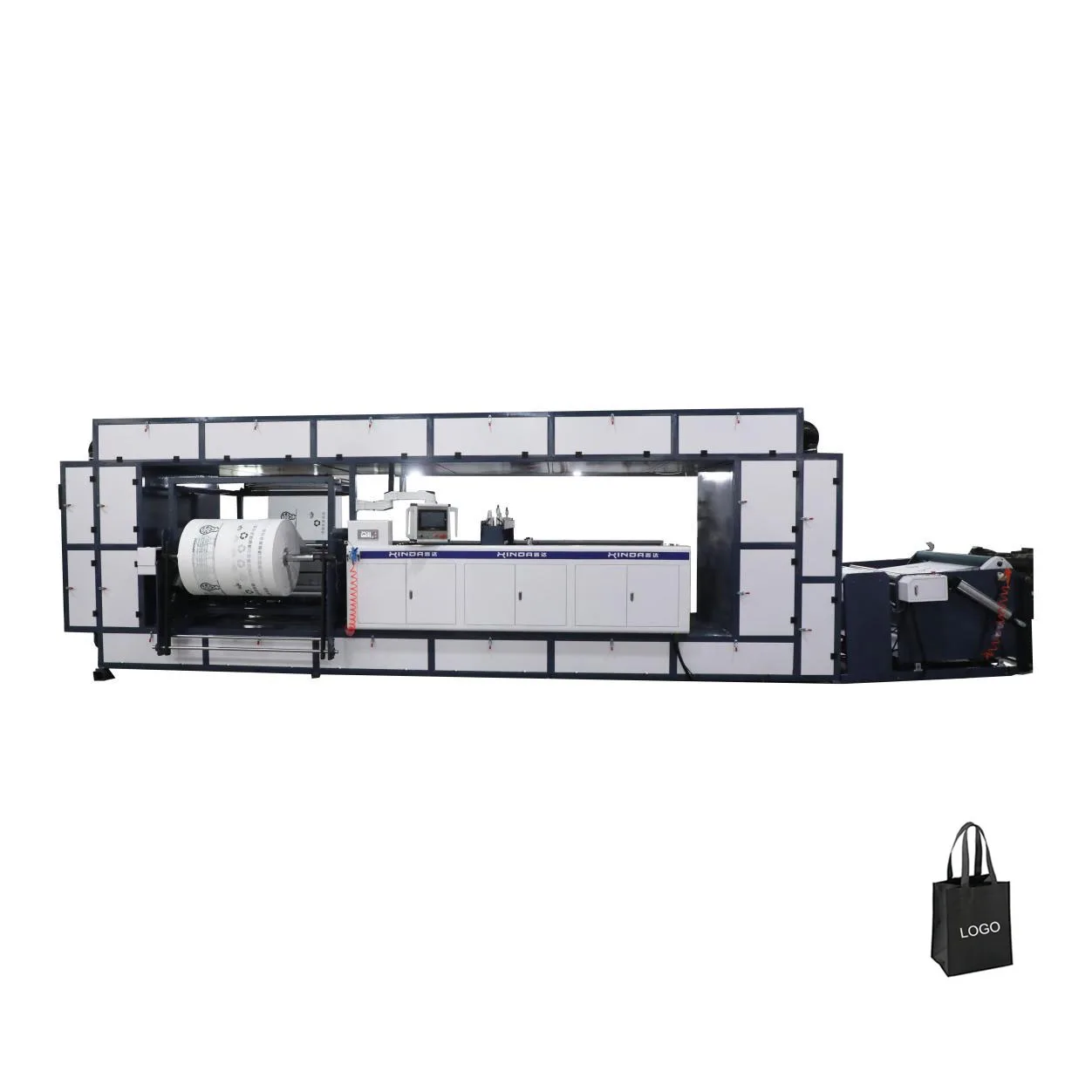 Китай лидер продаж Высококачественная автоматическая машина для трафаретной печати 1 цвета в рулоне нетканый материал