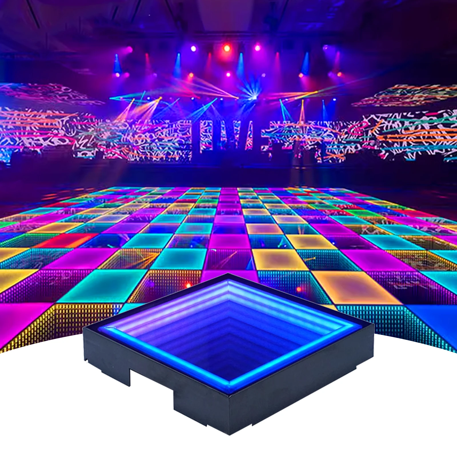 Payton бесконечные Быстрые настройки DJ Light беспроводной 3D зеркальный магнит СВЕТОДИОДНЫЙ танцпол