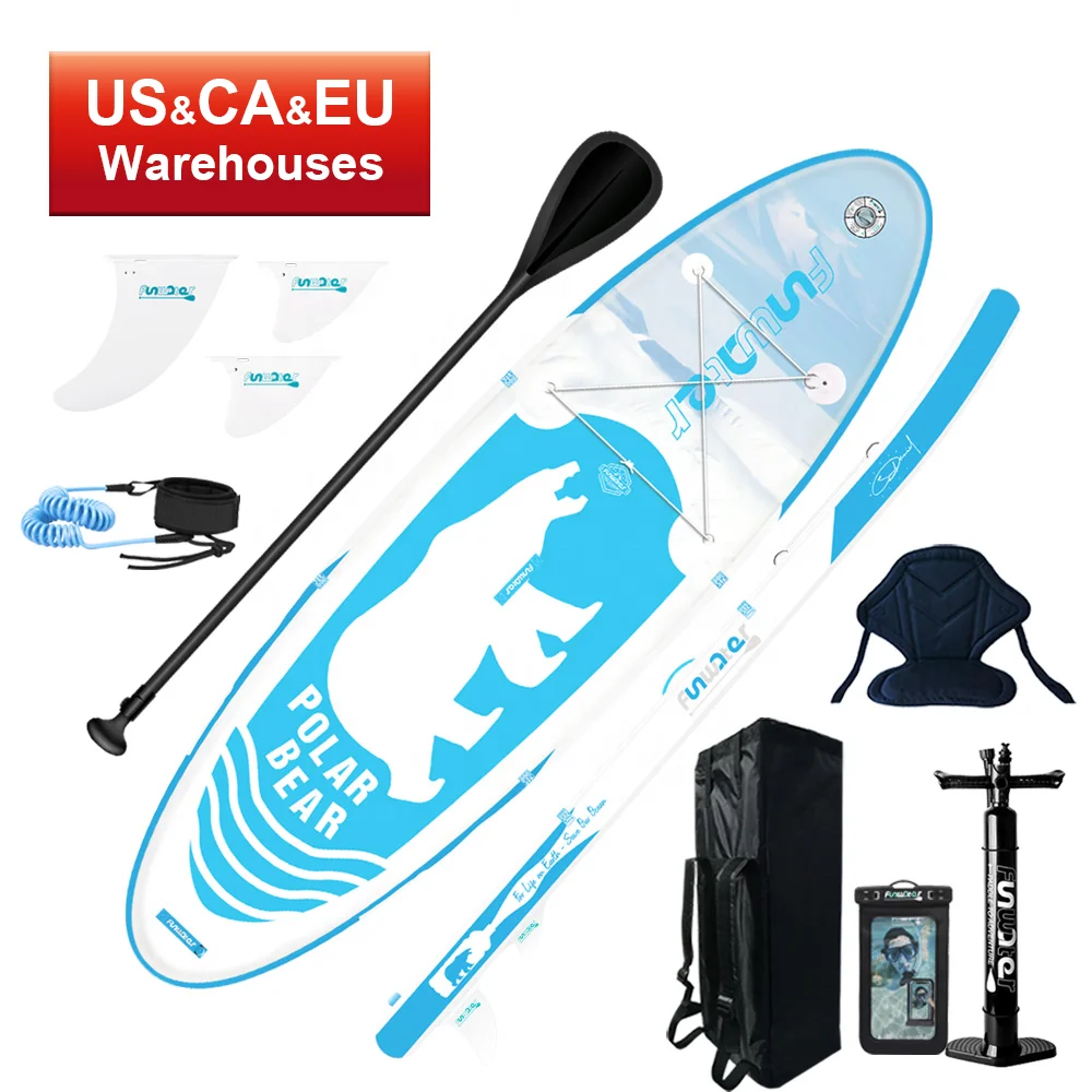  FUNWATER Drop Shipping sup high quality inflatable stand up paddle board