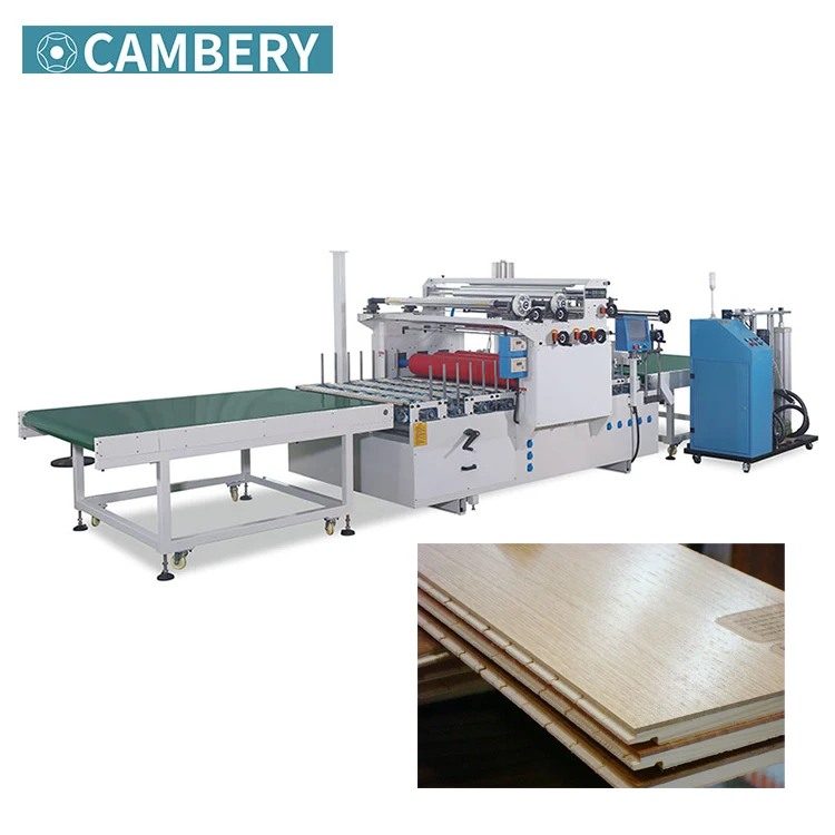 PUR Profile Packing Machine Hot Glue Woodworking Machine PUR Hotmelt PVC Veneer Profile Packing Machine