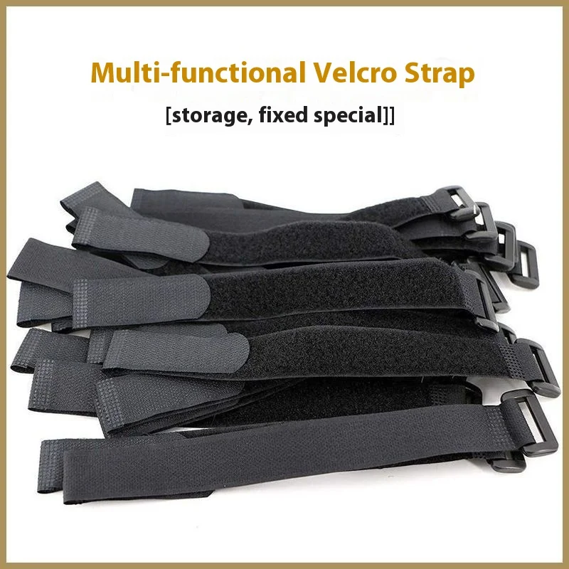 Special Long Widered Nylon Tape Velcro Self-Adhesive Reverse Buckle Tie Hook Loop Strap Wire Management Harness Shoe Storage